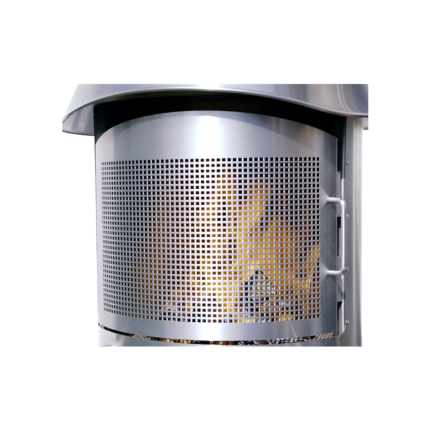 Porte de foyer pour Barbecue AUCKLAND en acier inoxydable 