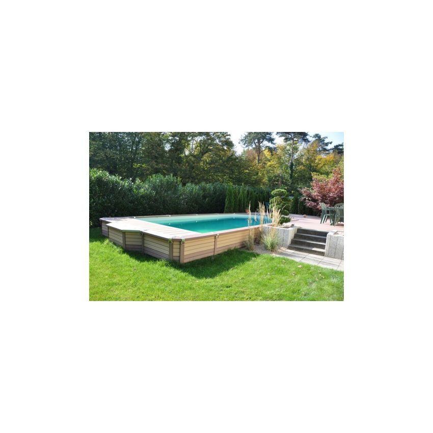 Piscine composite Zodiac AZTECK rectangle 8,90 x 4,00 x 1,40 m 