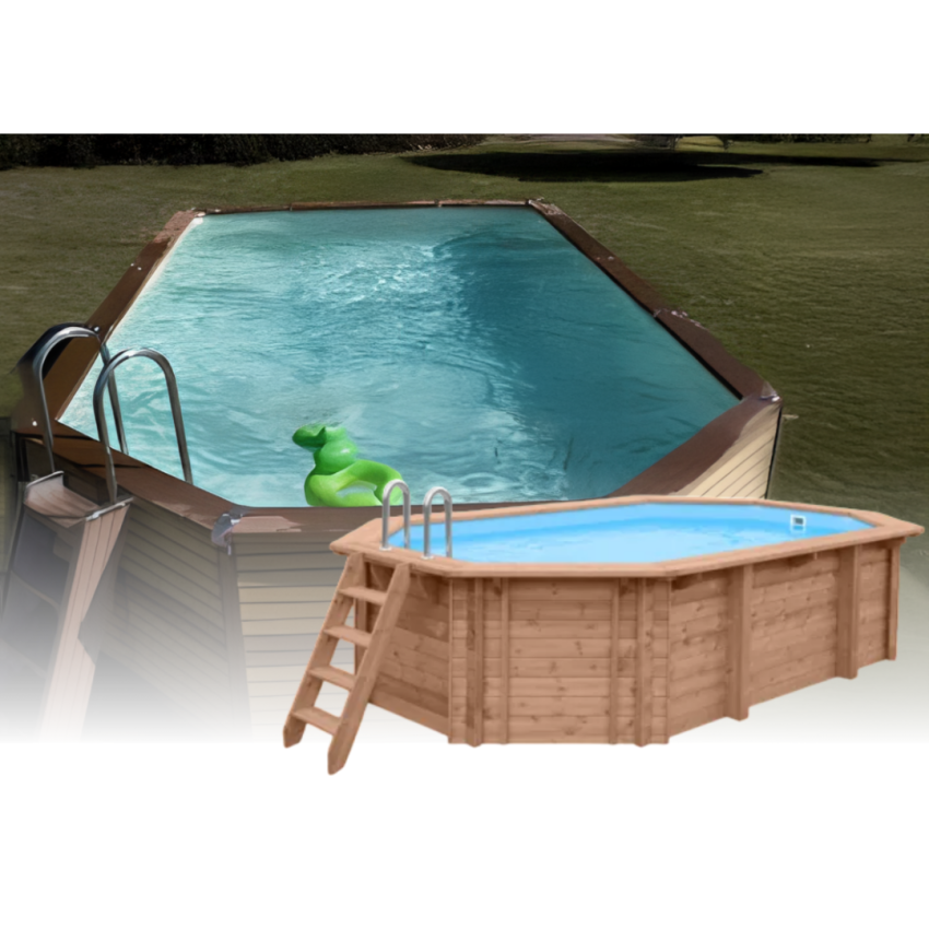 Piscine composite Zodiac AZTECK mixte 8,90 x 4,00 x 1,40 m