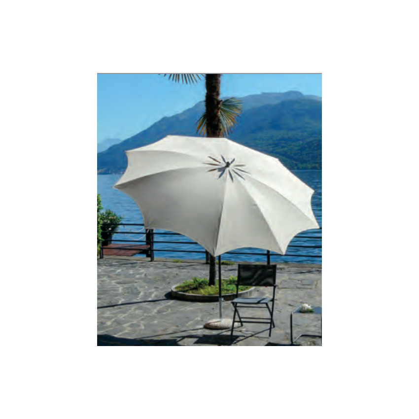 Parasol rond BEA - 140/10 cm - Diam 280 cm 
