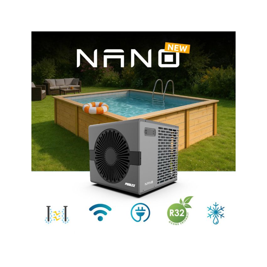Pompe à chaleur Poolex Nano  Réversible 5kW