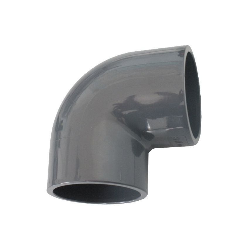 Raccord PVC Coude 90° 63 mm - PN 16