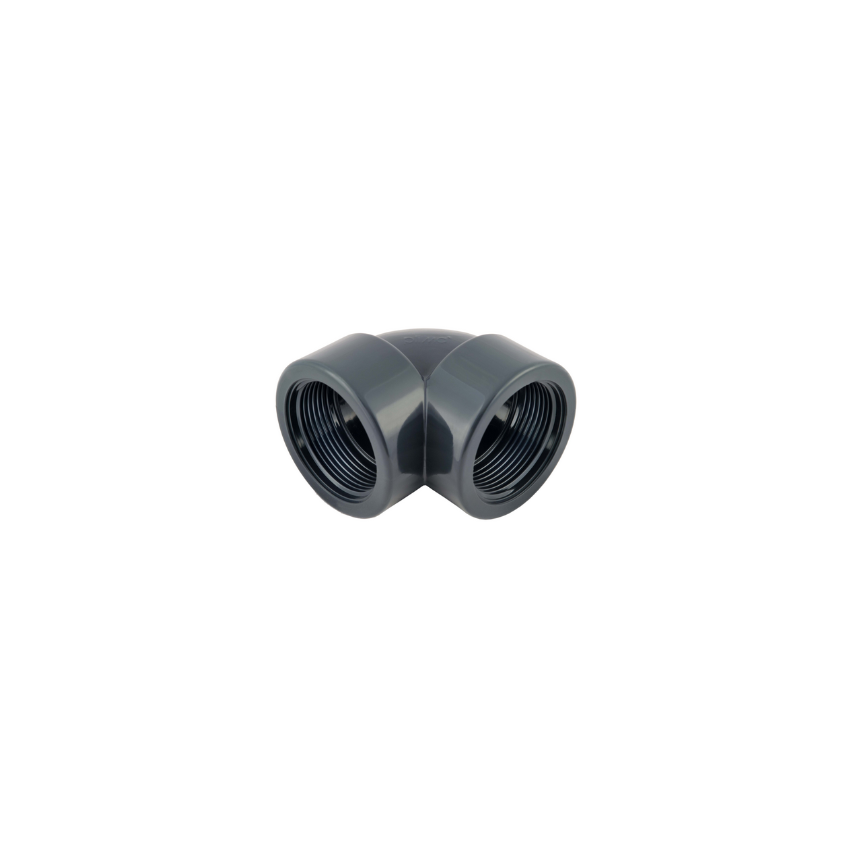 Raccord PVC Pression Coude 90° femelle à visser 1-1/2
