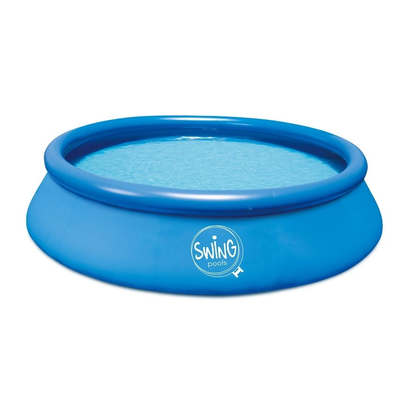 Piscine gonflable ronde Bleu ⌀457x107cm