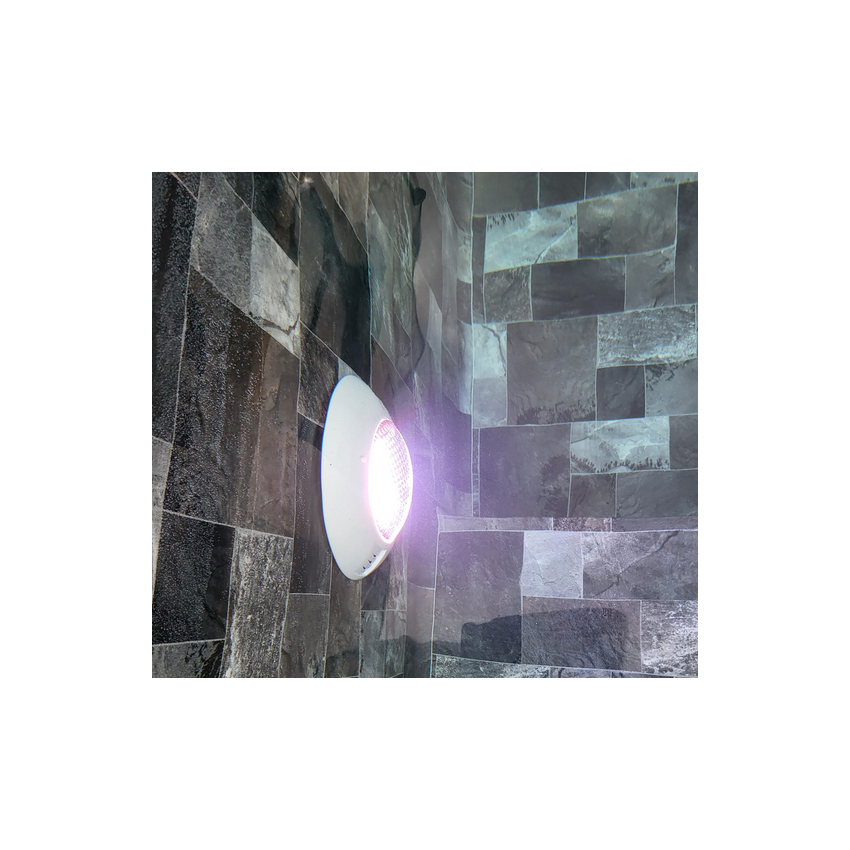 Projecteur LED Multicouleur pour piscine bois