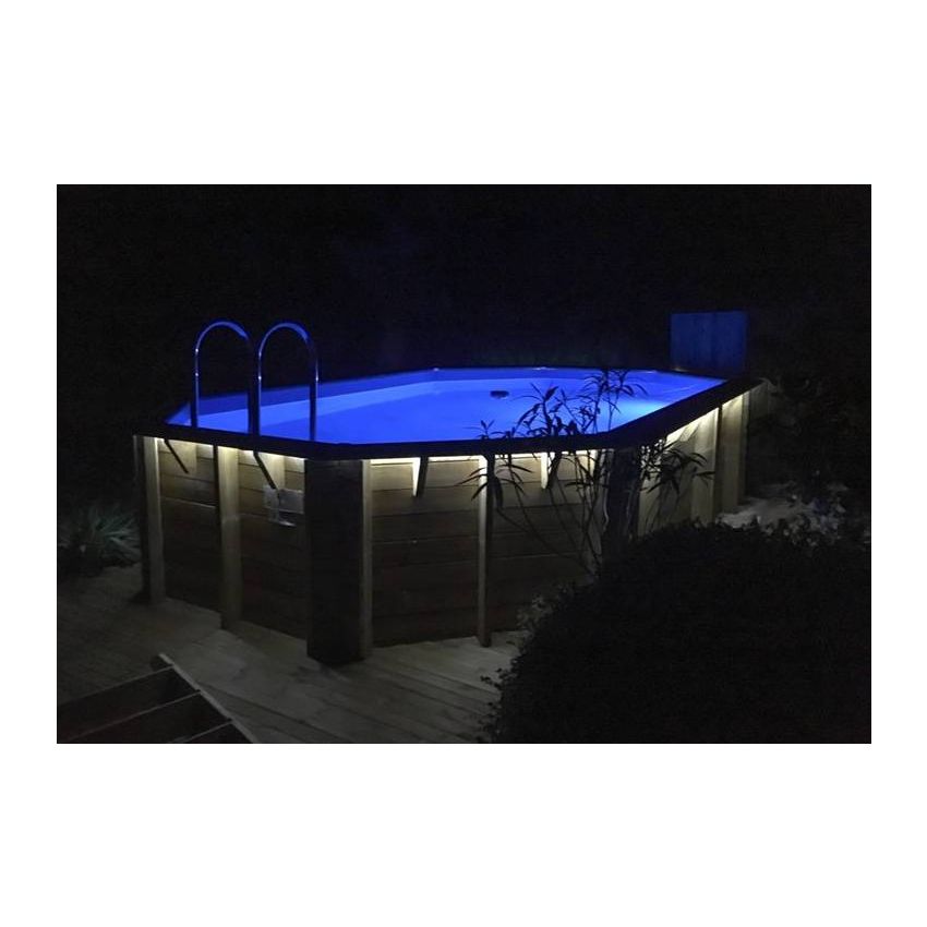 Piscine bois UBBINK TONGA 610x400x120cm