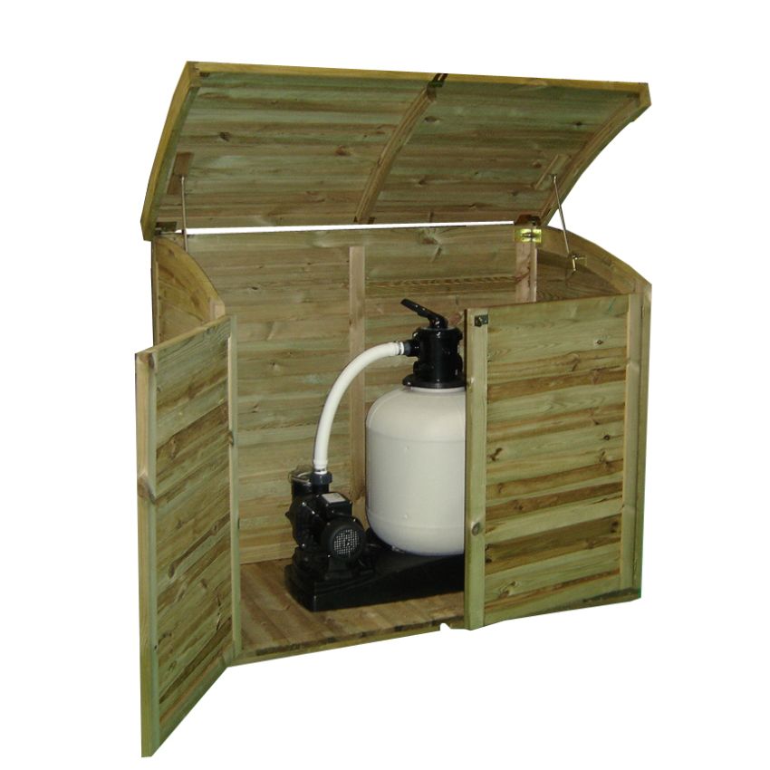 Coffre de Jardin en Bois TOPAZE 900L 