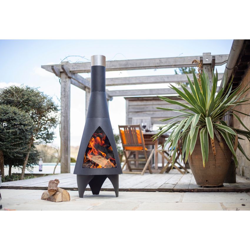 Cheminée en Acier oxydé Colorado