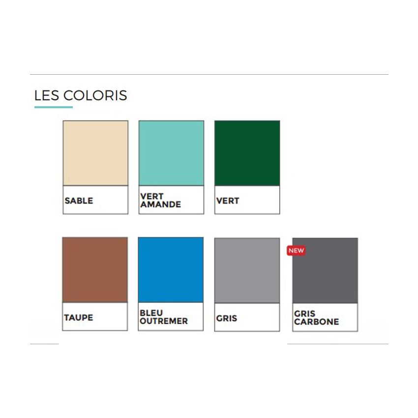 Bâche à barres pour piscine rectangulaire 470x270 cm