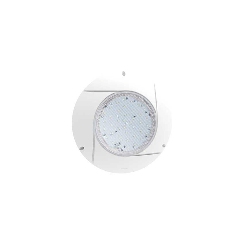 Collerette pour projecteur extra plat blanc