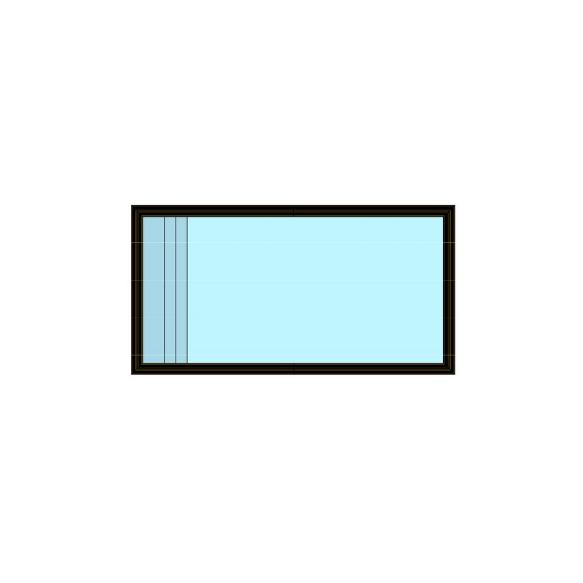 Piscine bois MAEVA Rectangulaire avec Escalier droit 700x400x150cm