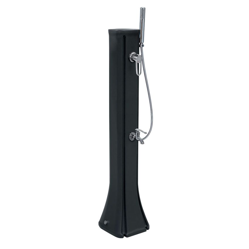 Douche Solaire HAPPY GO Anthracite 23L + Rince Pieds