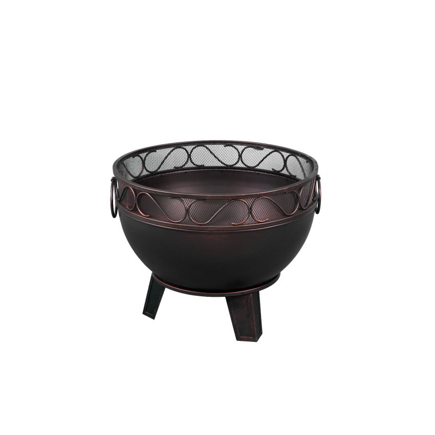 Brasero Rond IGNIS Bronze 60x61cm