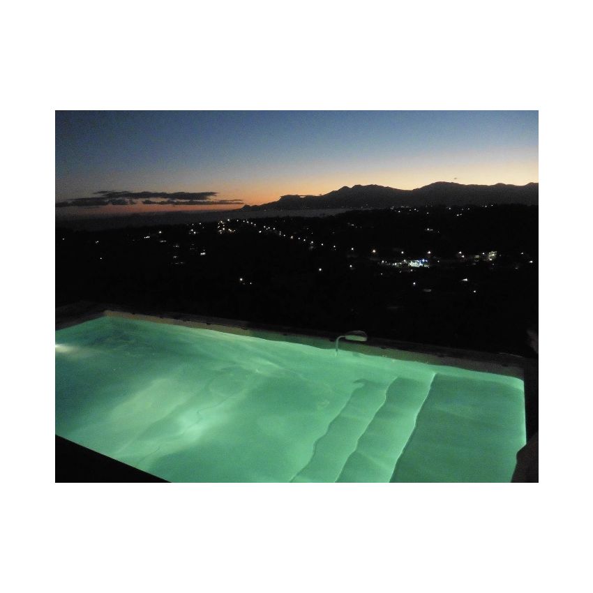 Piscine Bois Diana Rectangulaire avec Plage Immergée + Escalier 820x420x145cm