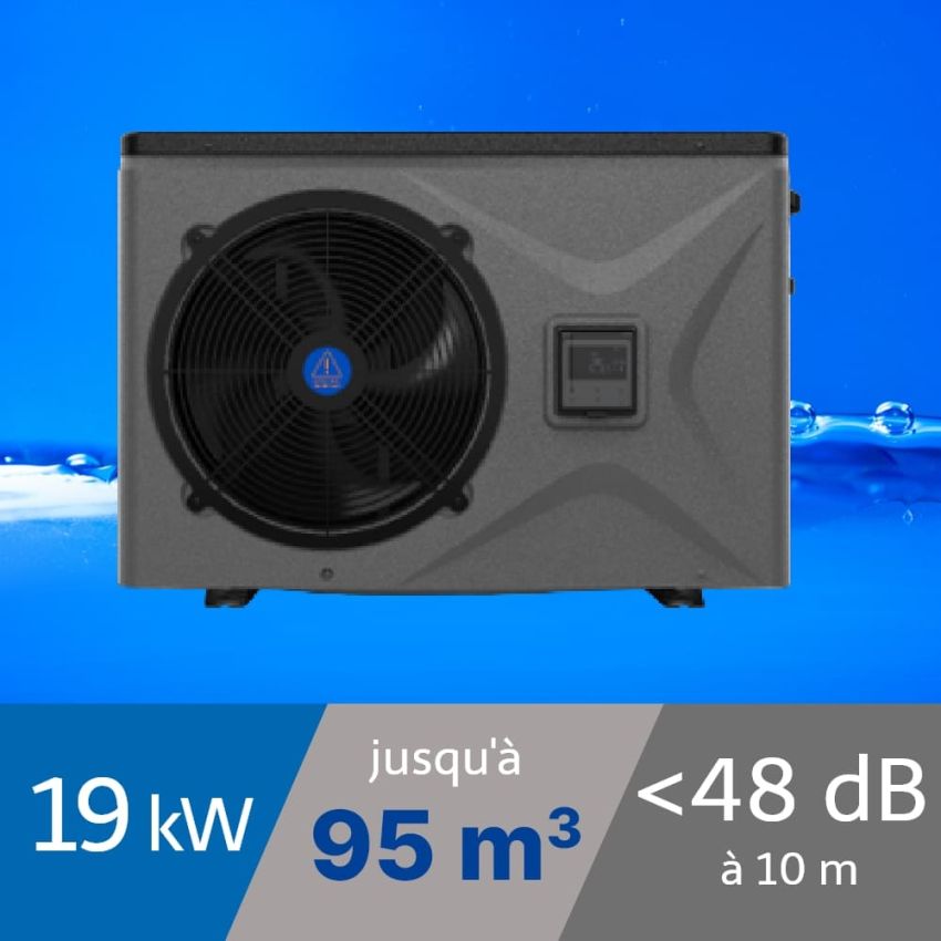 Pompe à chaleur Spark Inverter 19 kW pour piscine de 85-95m3