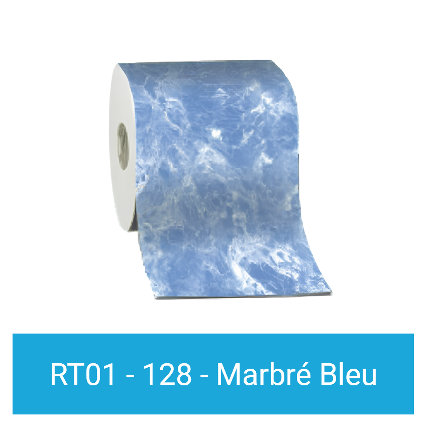 Liner mosaïque 75/100ème pour Kit Piscine Béton Aspect Bois Carré 324x324x143cm