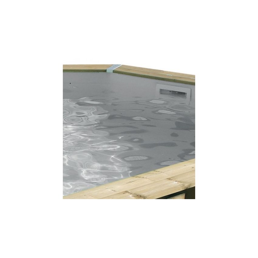 Liner Gris 75/100ème pour piscine Rectangulaire 450 x 250 x 140 cm