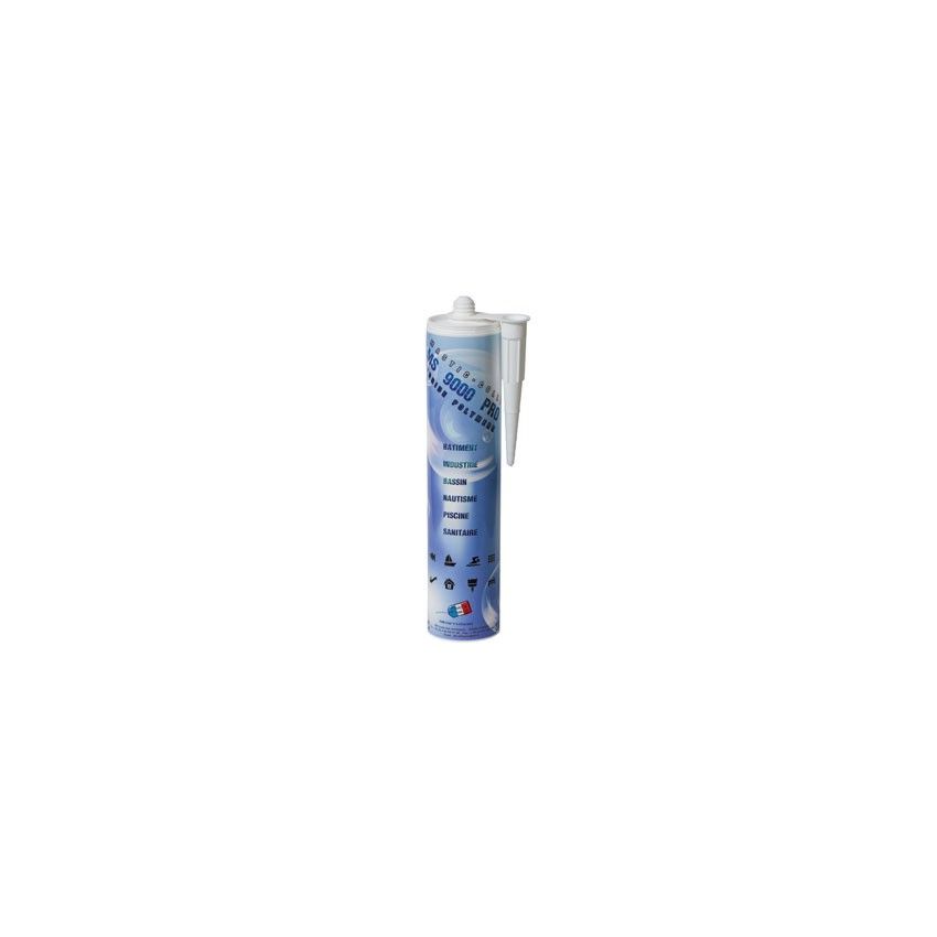 Mastic colle MS9000 blanc cartouche de 290 ml