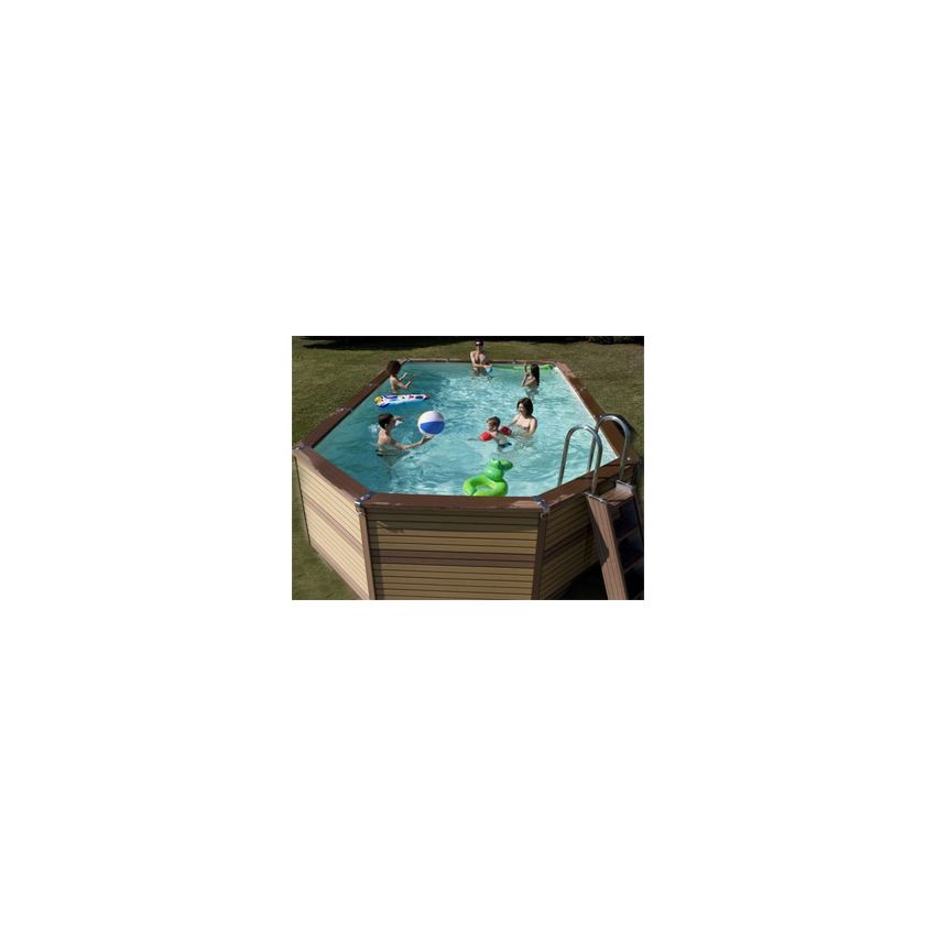Piscine Composite Zodiac AZTECK Mixte 730x400x140cm 