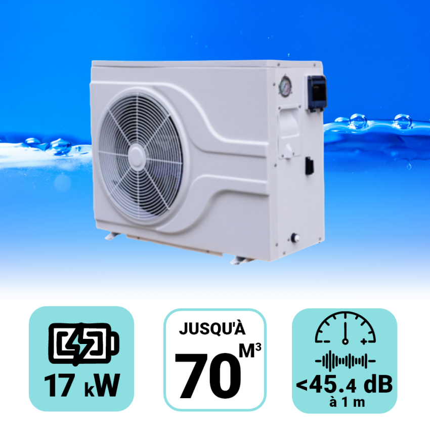 Pompe à chaleur Neo Full Inverter 16.53 kW pour piscine de 40-70m3