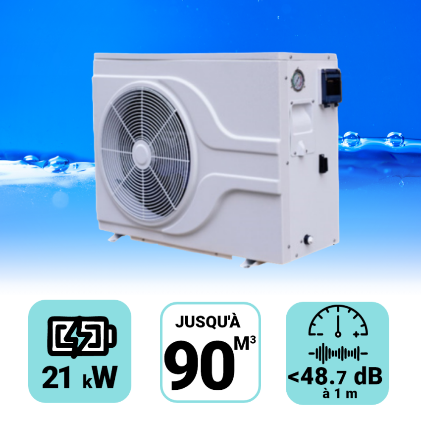 Pompe à chaleur Neo Full Inverter 20.54 kW pour piscine de 60-90m3