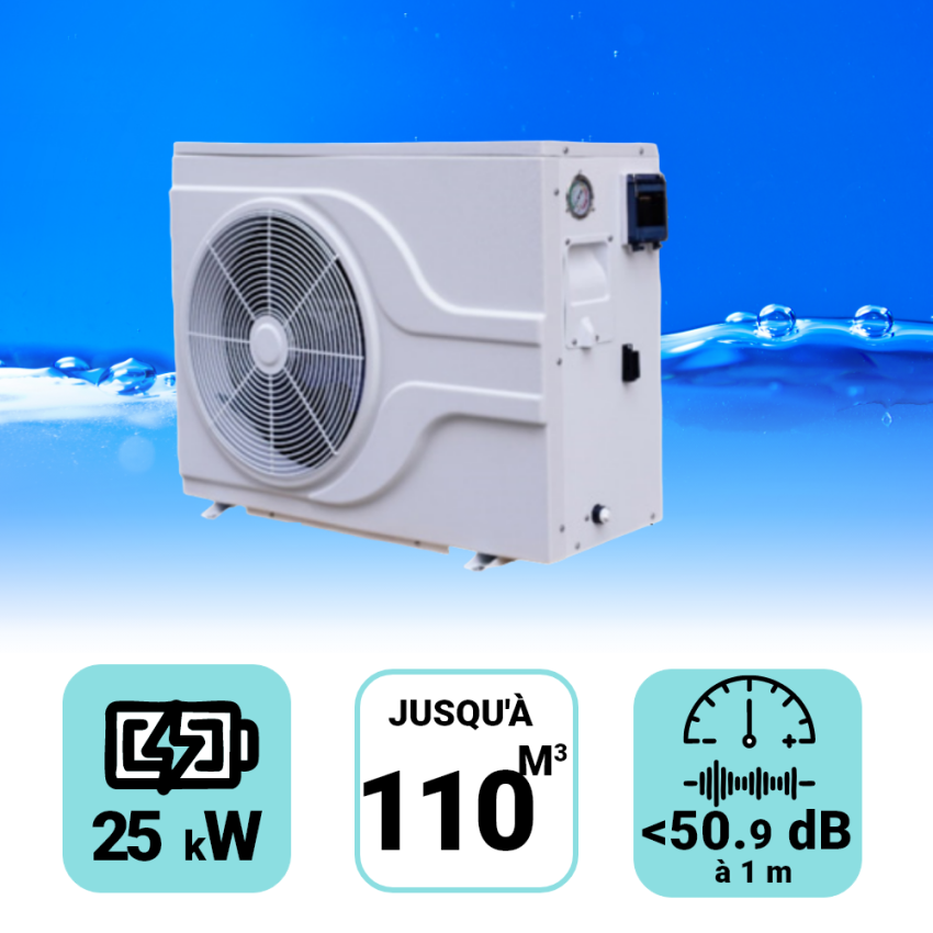 Pompe à chaleur Neo Full Inverter 24.55 kW pour piscine de 80-110m3