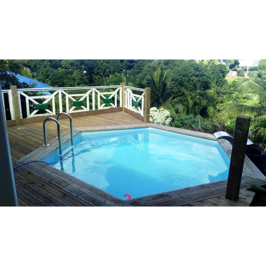 Piscine bois UBBINK OCEA 510x120cm