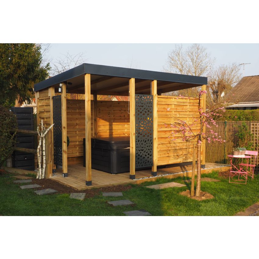 Spa Acrylique Carré SPARK 5 Places 212x92cm