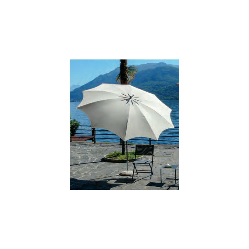 Parasol rond BEA - 100/10 cm - Diam 200 cm 