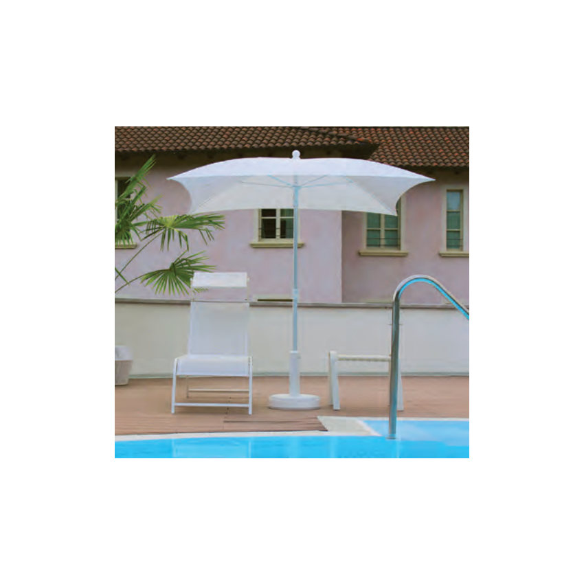 Parasol carré SUPERALUX - 200x200 cm