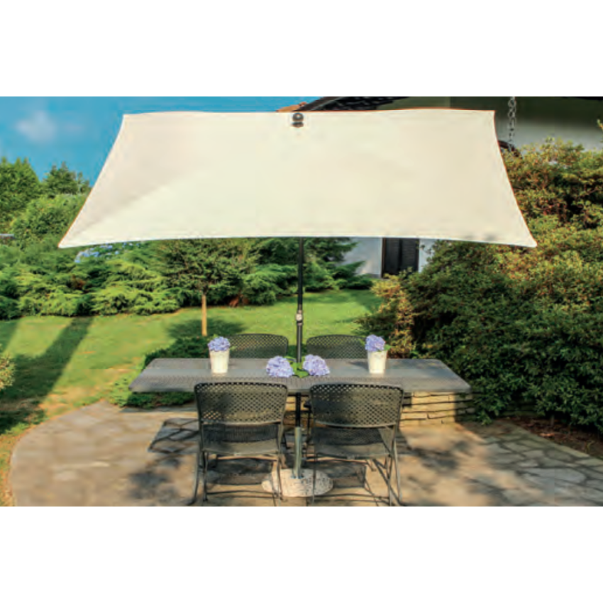 Parasol carré KRONOS - 240x150 cm