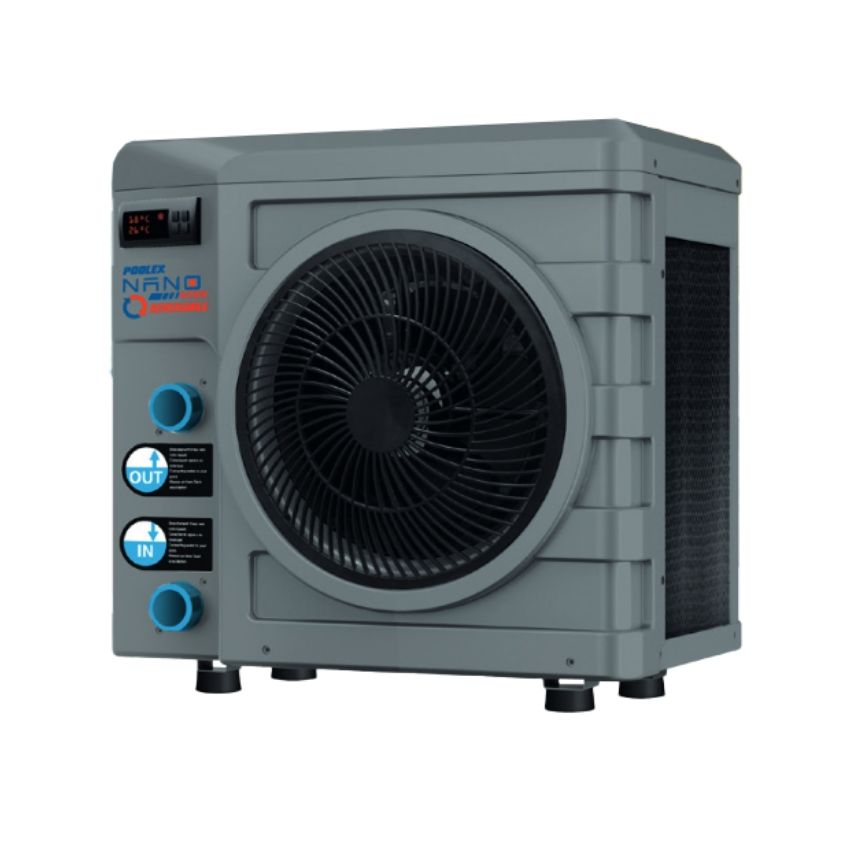 Pompe à chaleur Poolex Nano Action Reversible 4 kW pour piscine de 15-28m3