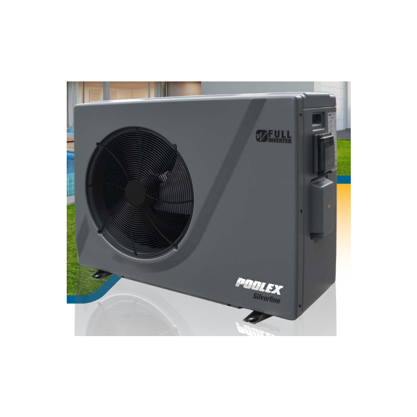 Pompe à chaleur Poolex Silverline 6.8 kW pour piscine de 30-45m3