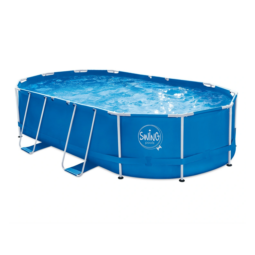Piscine Tubulaire Ovale ÉLITE 610x366x122cm