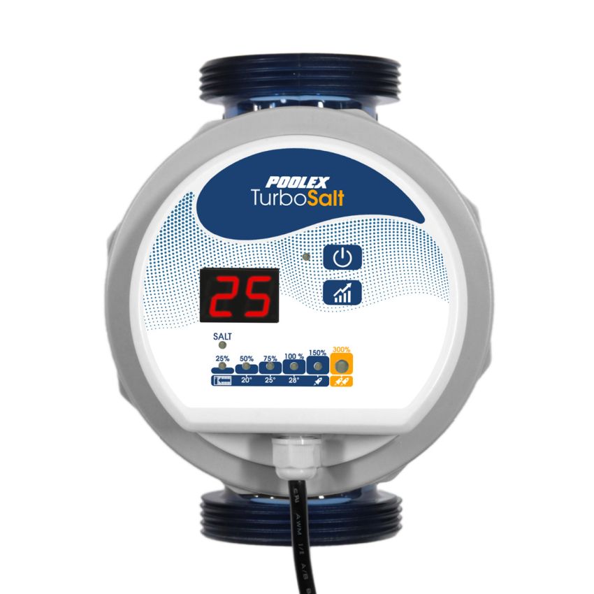 Électrolyseur au sel Poolex Turbo Salt - Modèle 800 - 18g (55-80m3)