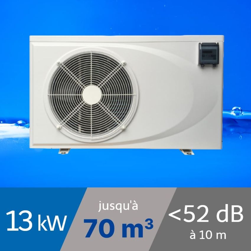 Pompe à chaleur Premium 13 kW pour piscine de 35-70m3