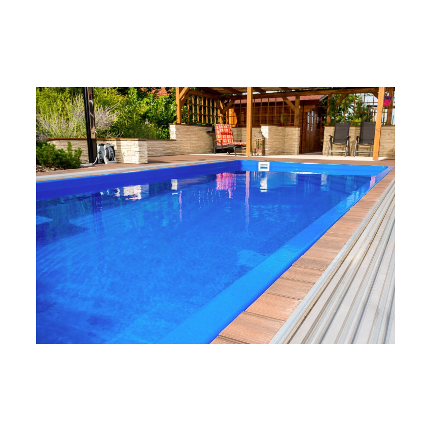 Piscine Coque en Céramique JACINTHE 820x354x150cm 