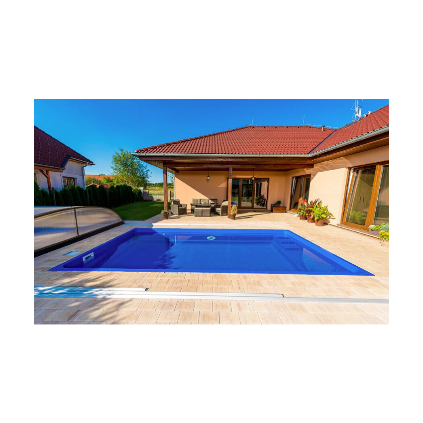 Piscine Coque en Céramique DAHLIA 600x300x120cm 