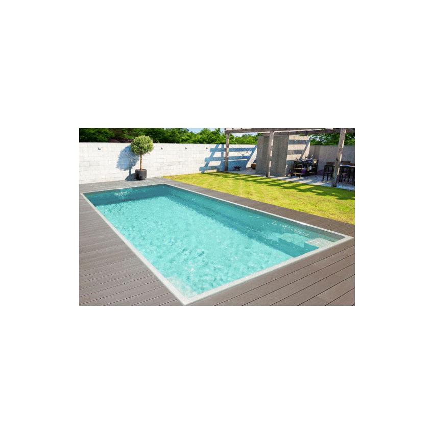 Piscine Coque en Céramique ORCHIDEE 600x320x140cm 