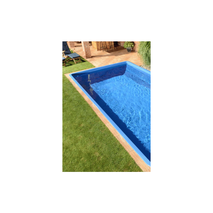 Piscine Coque en Fibre de verre SMART 460x300x120cm 