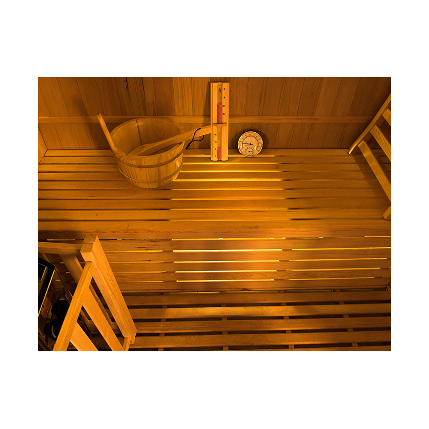 Sauna Traditionnel Sense 4 Places Pack complet