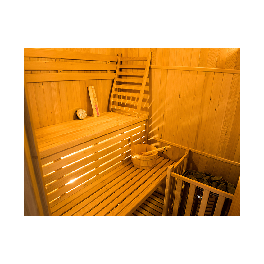 Sauna Traditionnel Sense 4 Places Pack complet