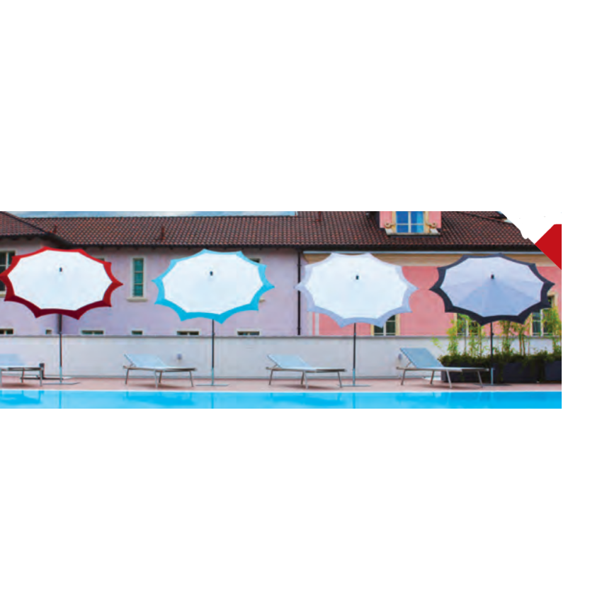 Parasol STAR 125/10 cm-diam 250 cm