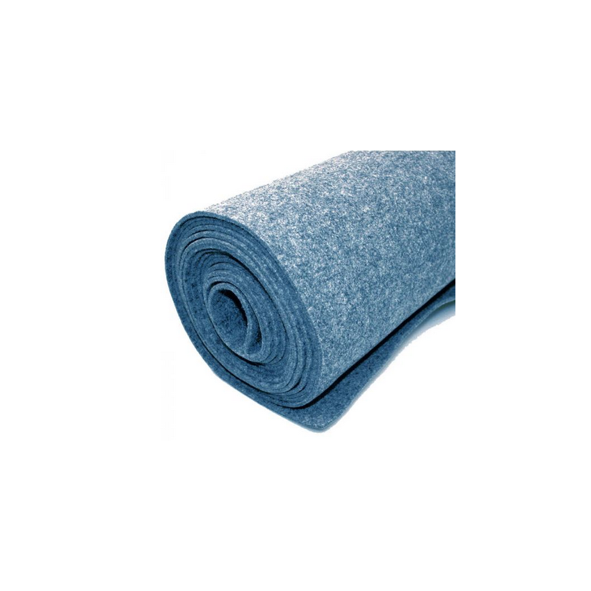 Thibaude bleue 350 gr/m² épaisseur 4,5 mm rlx de 50 x 2 m