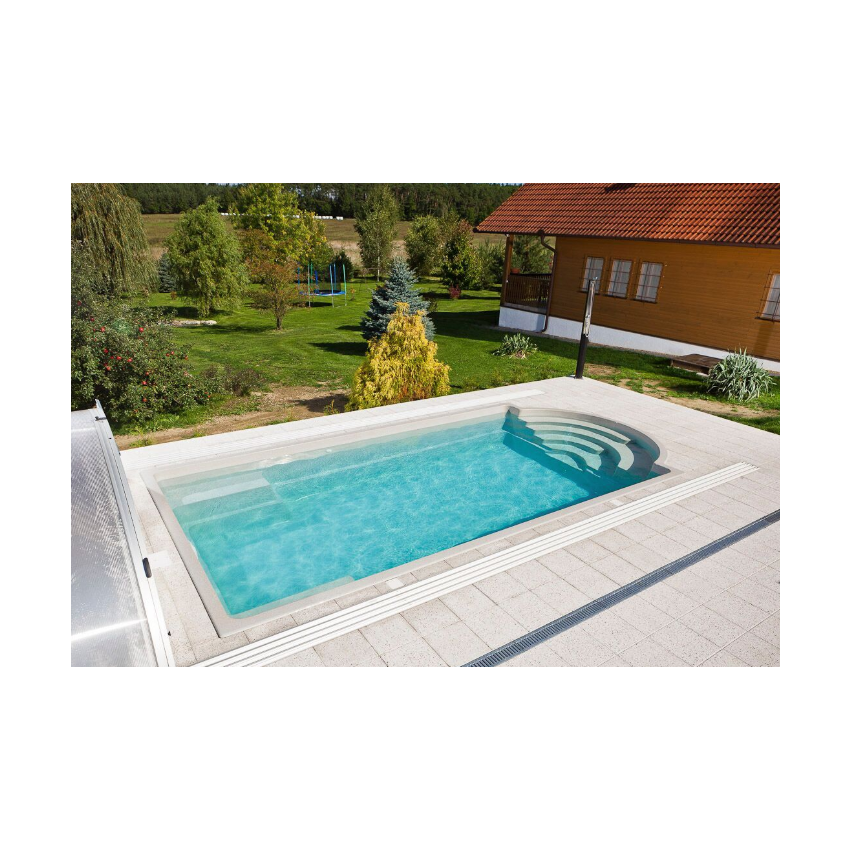 Piscine Coque en Céramique JASMIN 750x352x140cm