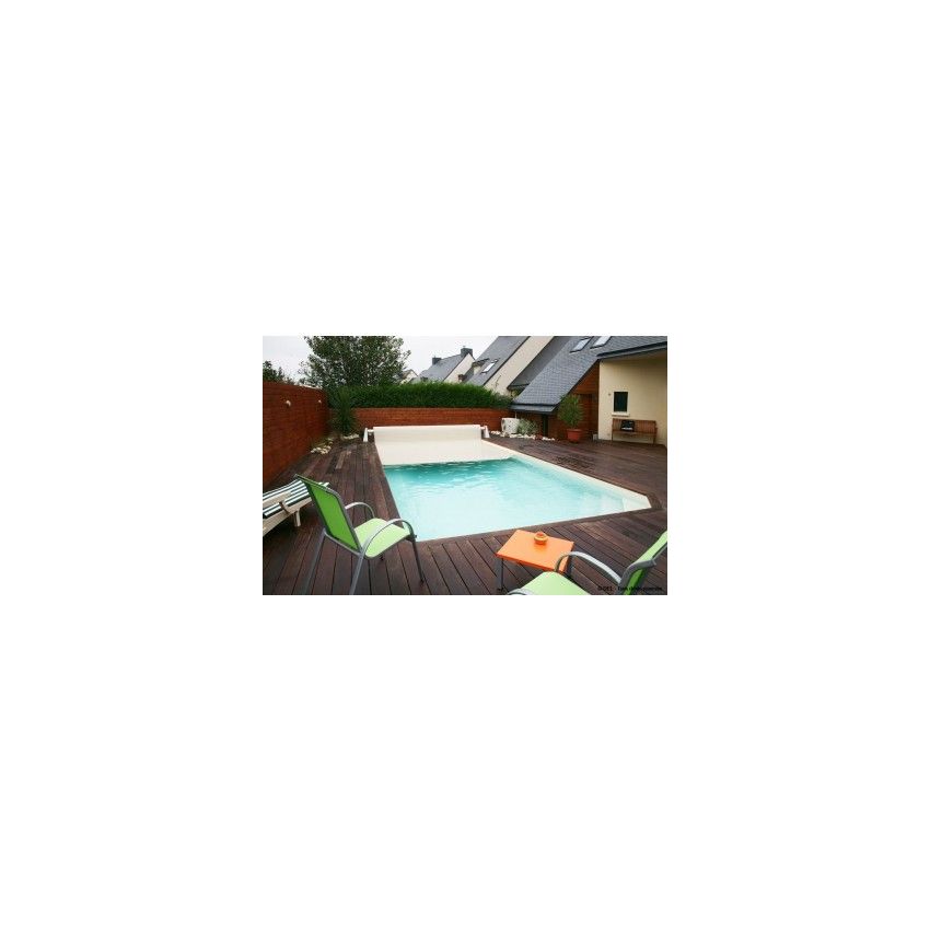 Volet roulant fixe pour piscine rectangulaire 420x320cm 