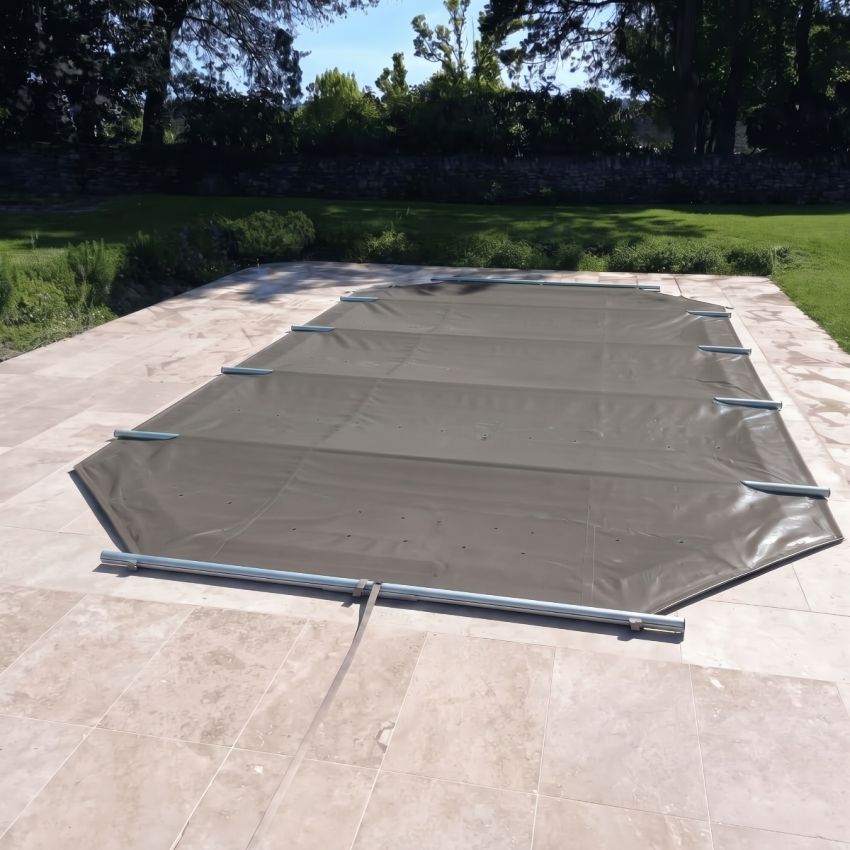 Bâche à barres pour Piscine Azura 490x355 - H130cm