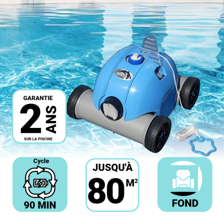 Robot piscine Fond ORCA 050 Sans Fil