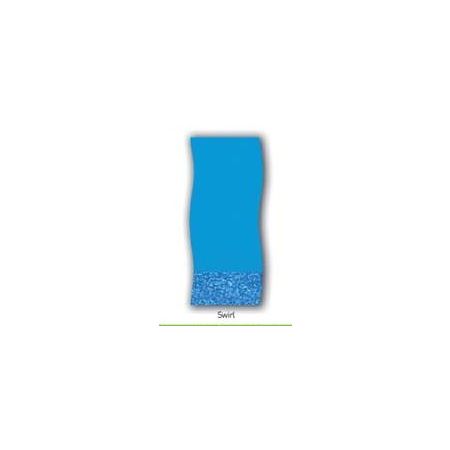 Liner Bleu pour piscine ronde tubulaire Swirl
