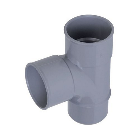 Raccord PVC évacuation Culotte Simple 87°30 100mm MFF